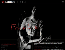 Tablet Screenshot of franckbarros.com